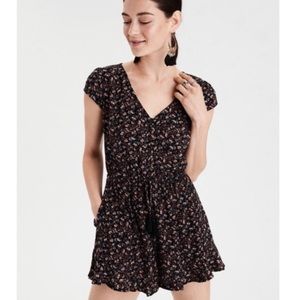 American Eagle Ditsy Floral Romper Playsuit